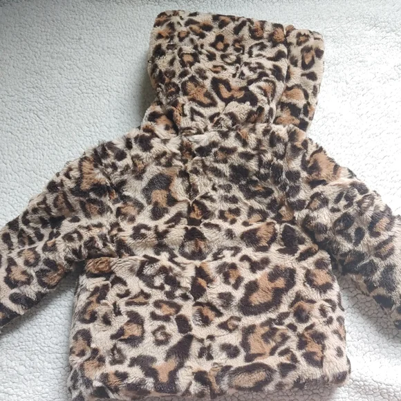 Pistachio Winter Coat Kids 12M  Lined Hooded -K - Picture 6 of 7